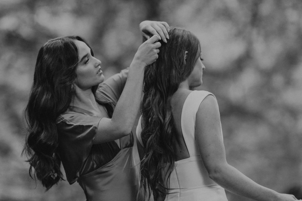 Intimate Waterfall Wedding Ceremony at Sunrise