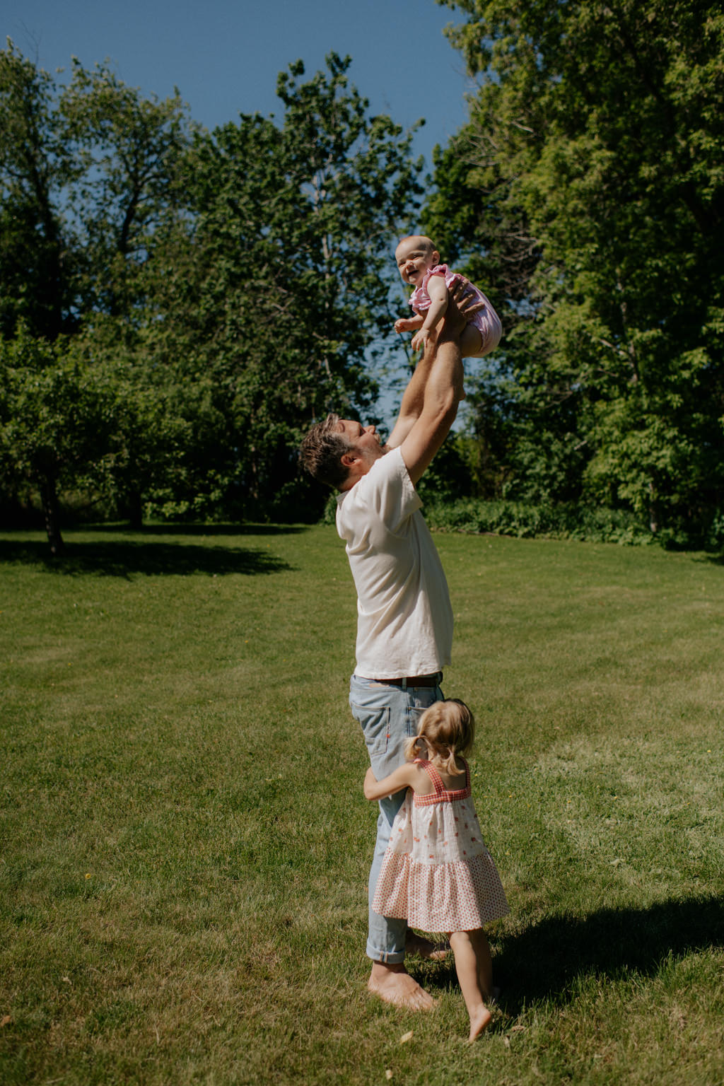 At-Home Family Shoot in Port Perry, Ontario