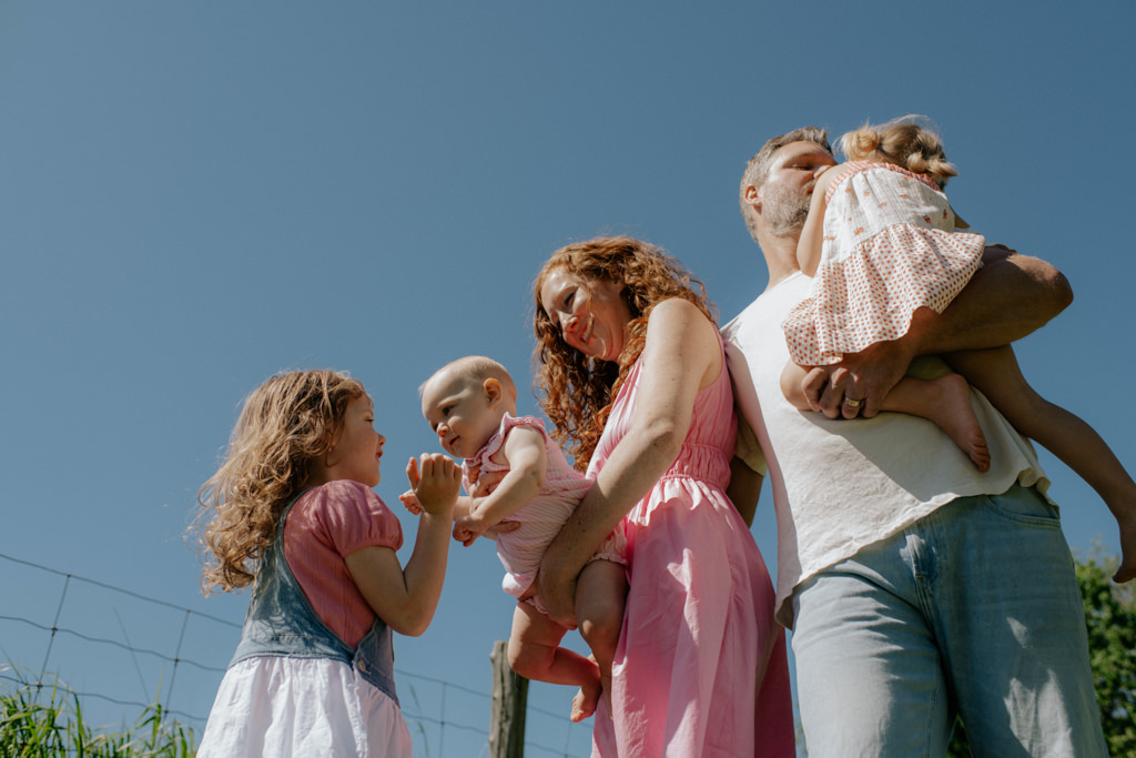 At-Home Family Shoot in Port Perry, Ontario